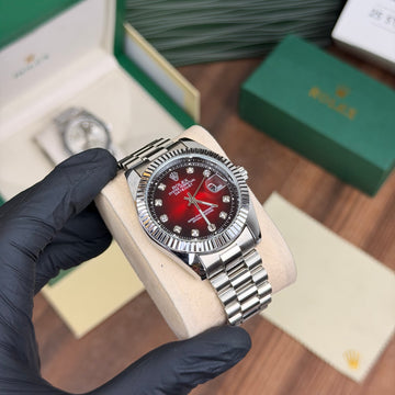 Rolex oyster Datejust Silver