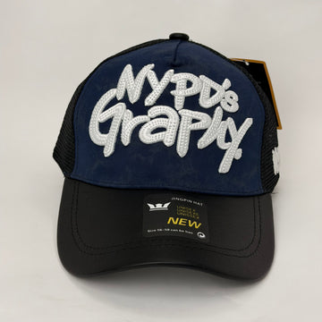 Cap with writing