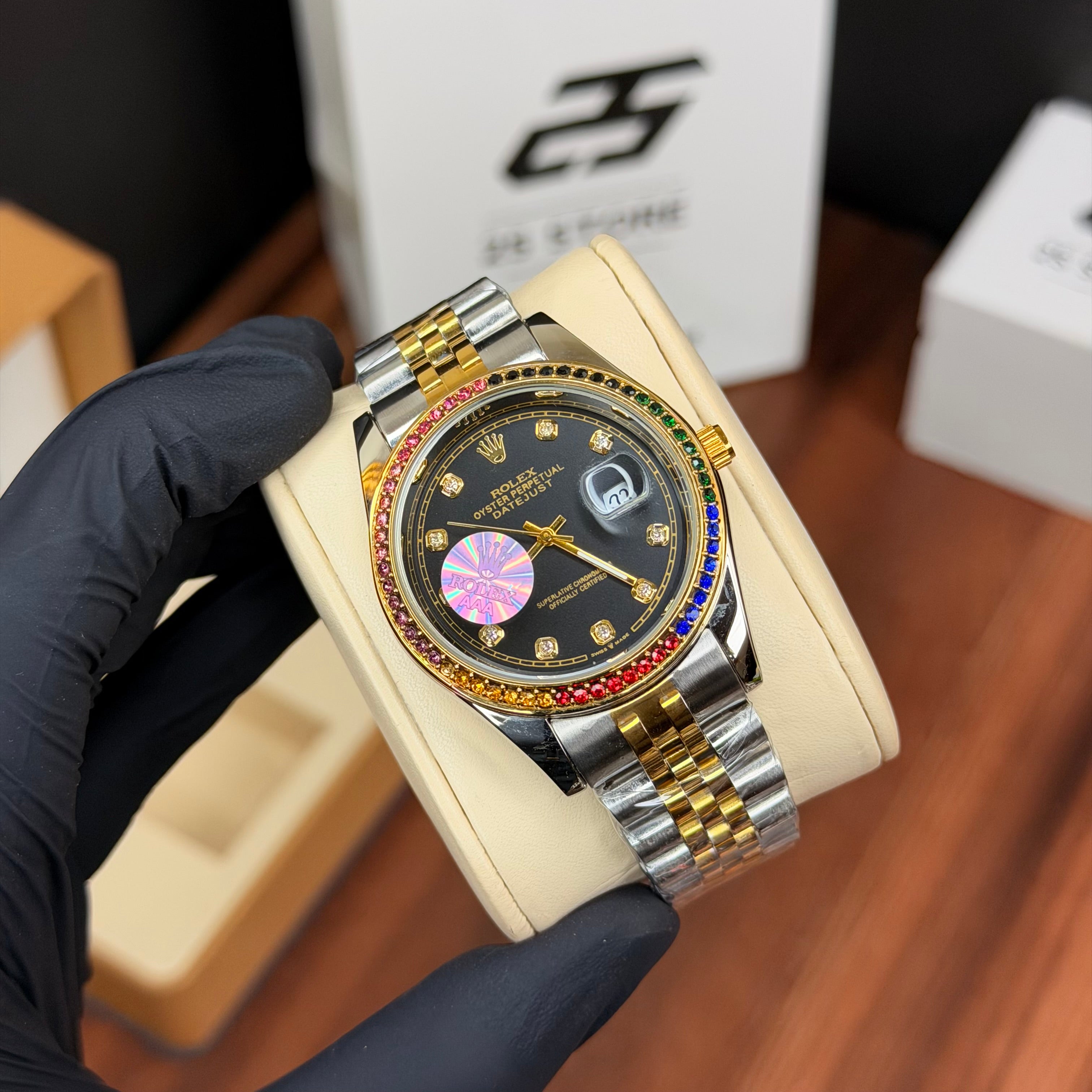 Rolex jubliee Chain Ranbow