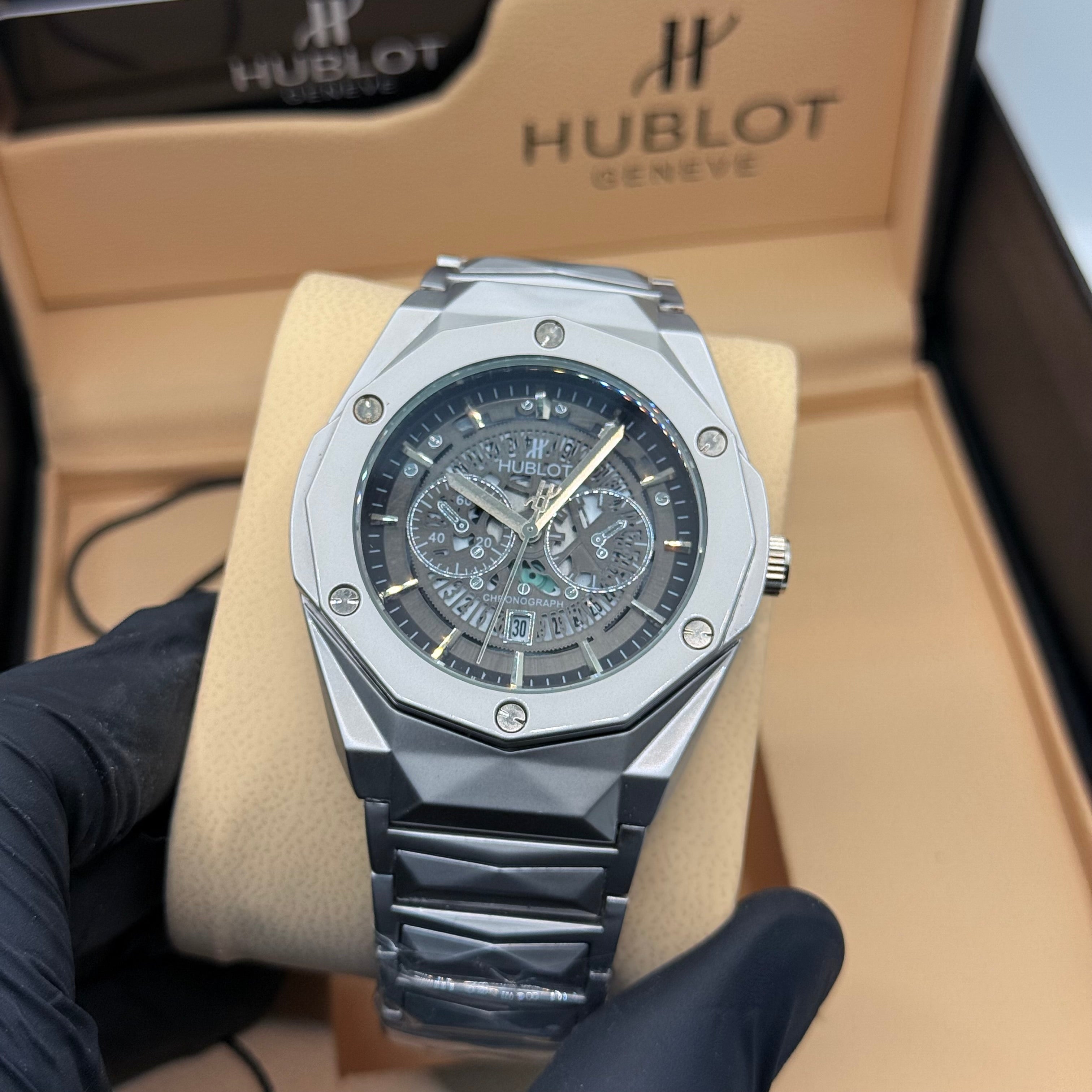 Hublot diamond Cut Heavy Watch