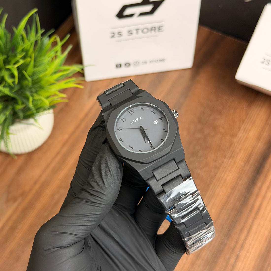 Black Aura stainles steel