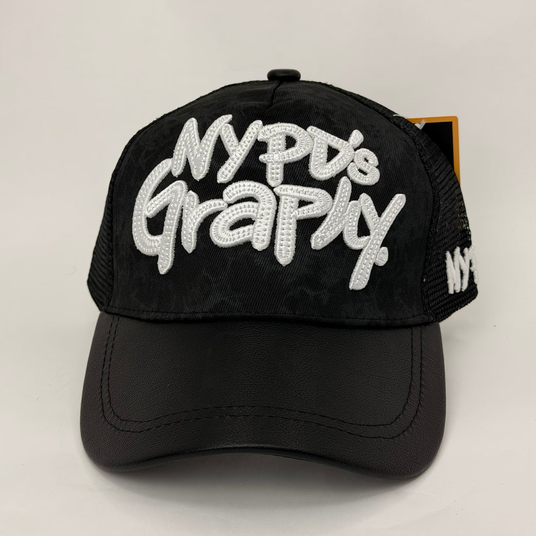 Cap with writing
