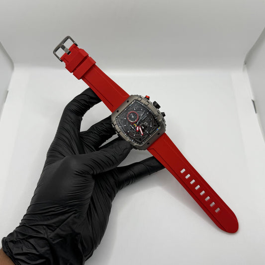 Ferrucci Stop watch Red trap  with 1 year warrantyAC