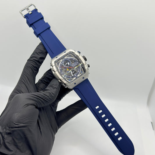 Ferrucci Stop watch blue strap  with 1 year warranty